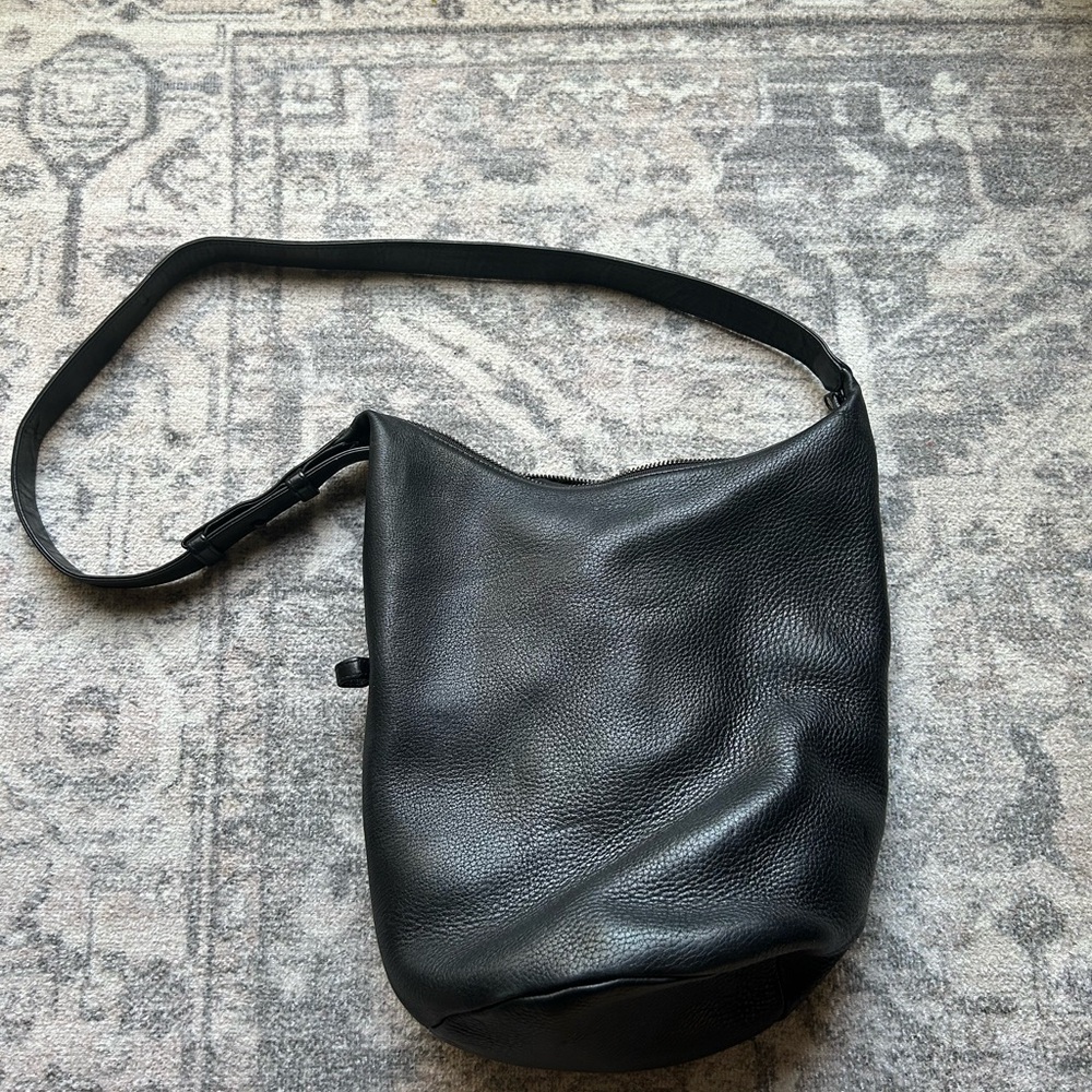 Vintage Leather BAGGU cross body bag